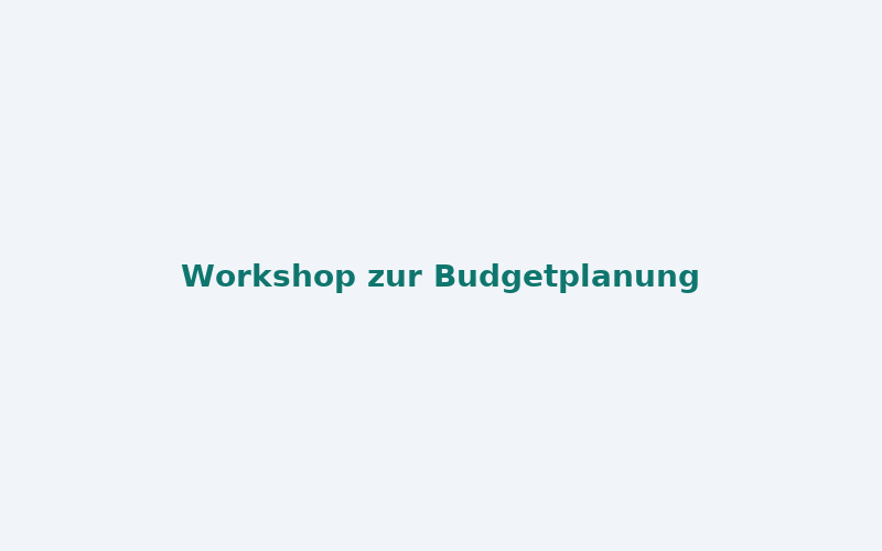 Workshop-Szene mit Plakaten und Stiften